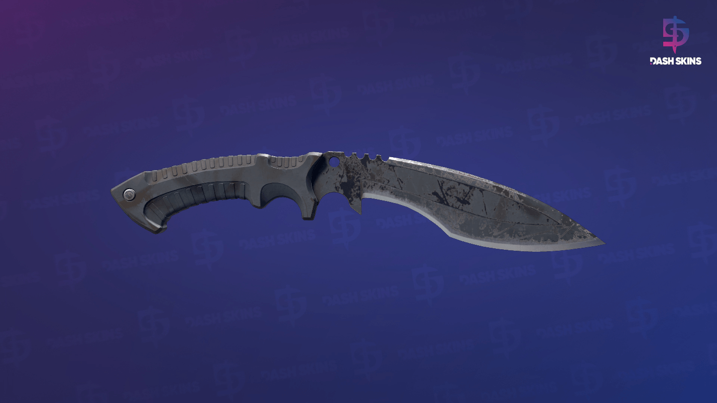 ★ Kukri Knife | Night Stripe (Well-Worn) Screenshot Playside
