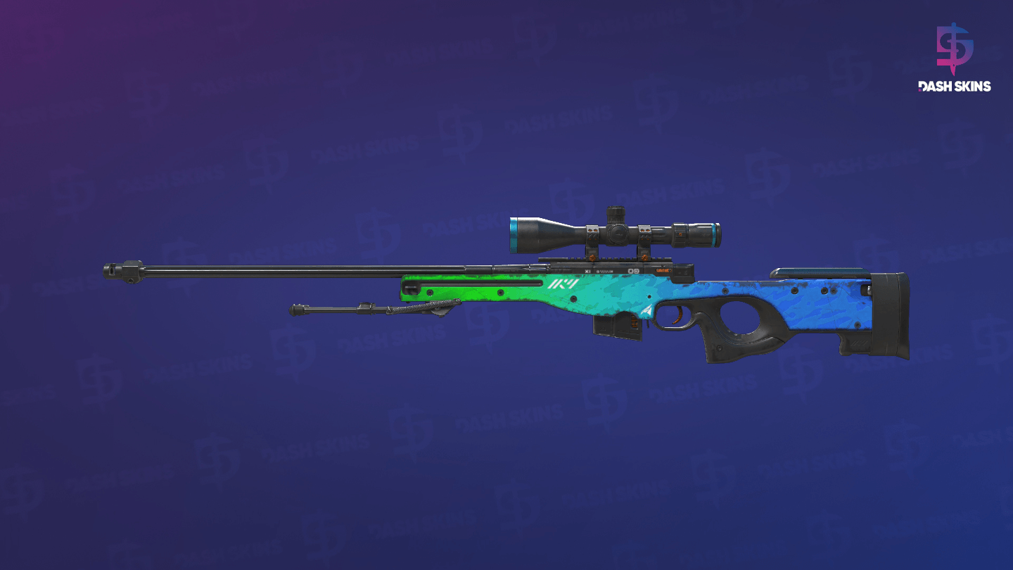 AWP | Ice Coaled (Field-Tested) Screenshot Playside