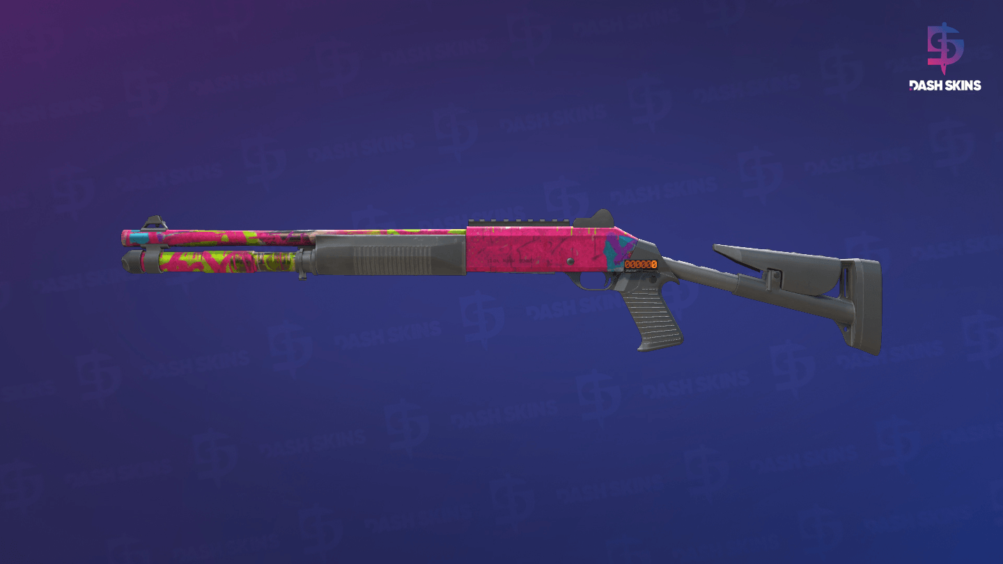 StatTrak™ XM1014 | XOXO (Battle-Scarred) Screenshot Playside