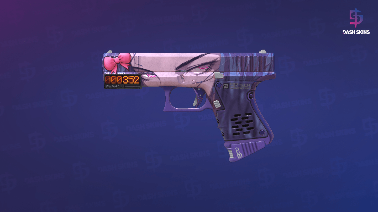 StatTrak™ Glock-18 | Shinobu (Field-Tested) Screenshot Playside