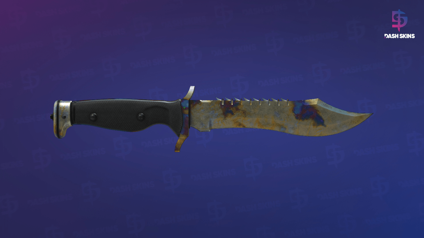 ★ Bowie Knife | Case Hardened (Well-Worn) Screenshot Playside