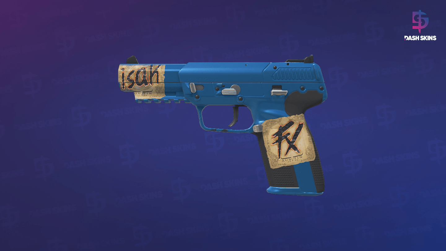 Five-SeveN | Sky Blue (Factory New) Screenshot Playside