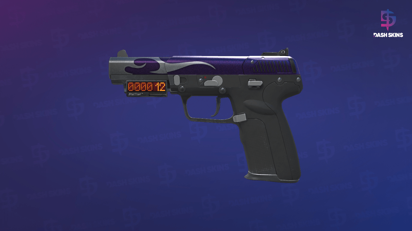 StatTrak™ Five-SeveN | Flame Test (Field-Tested) Screenshot Playside
