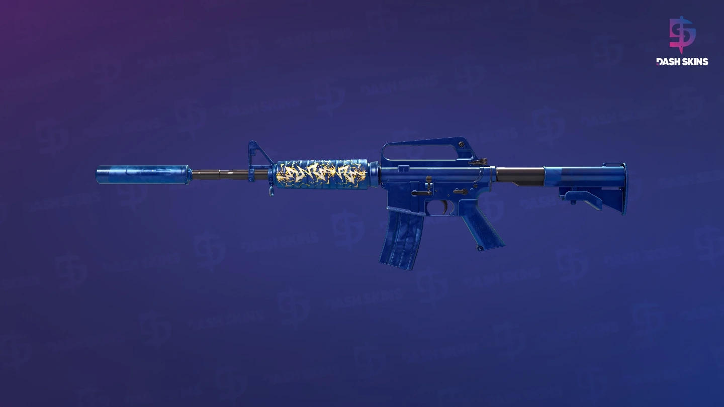 M4A1-S | Blue Phosphor (Factory New) Screenshot Playside