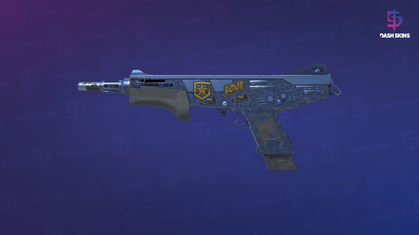 Souvenir MAG-7 | Navy Sheen (Factory New) Screenshot Playside