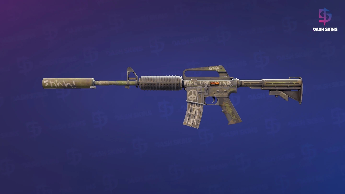 StatTrak™ M4A1-S | Flashback (Well-Worn) Screenshot Playside