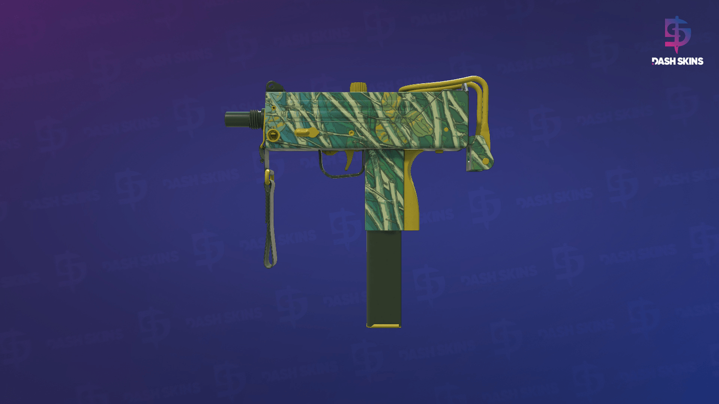 MAC-10 | Poplar Thicket (Minimal Wear) Screenshot Playside
