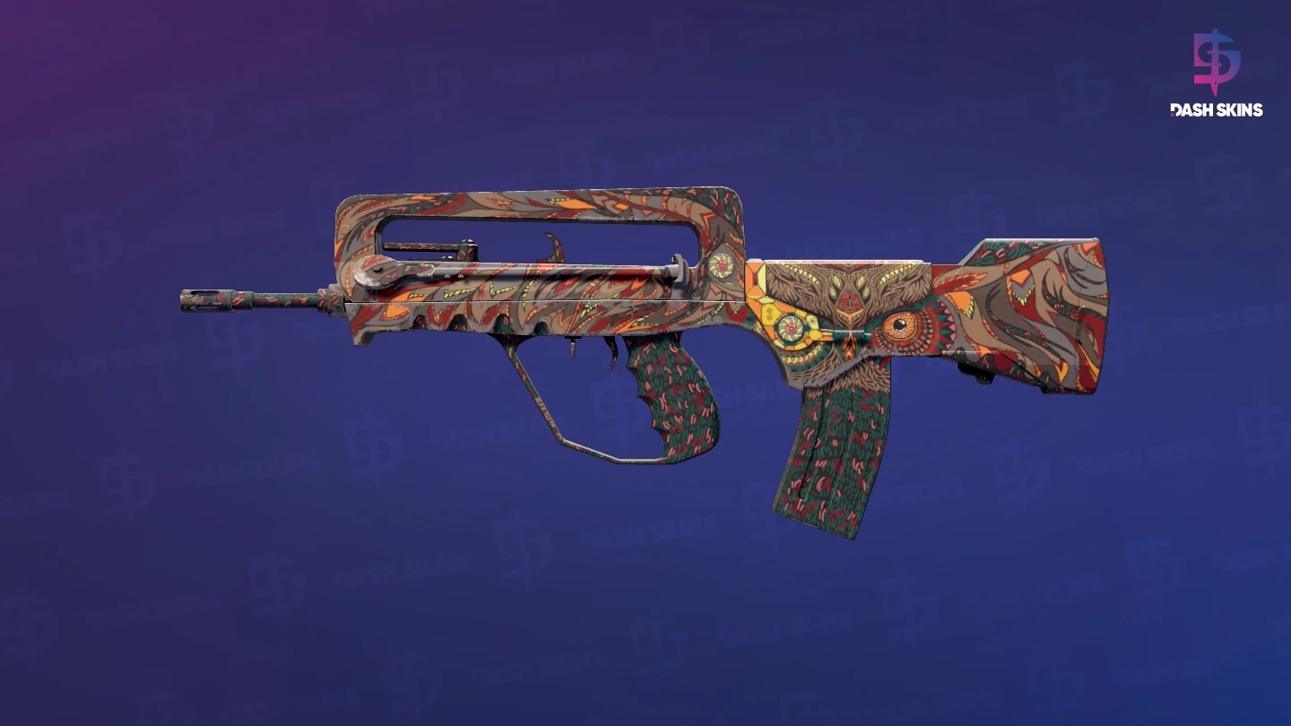 FAMAS | Eye of Athena (Minimal Wear) Screenshot Playside
