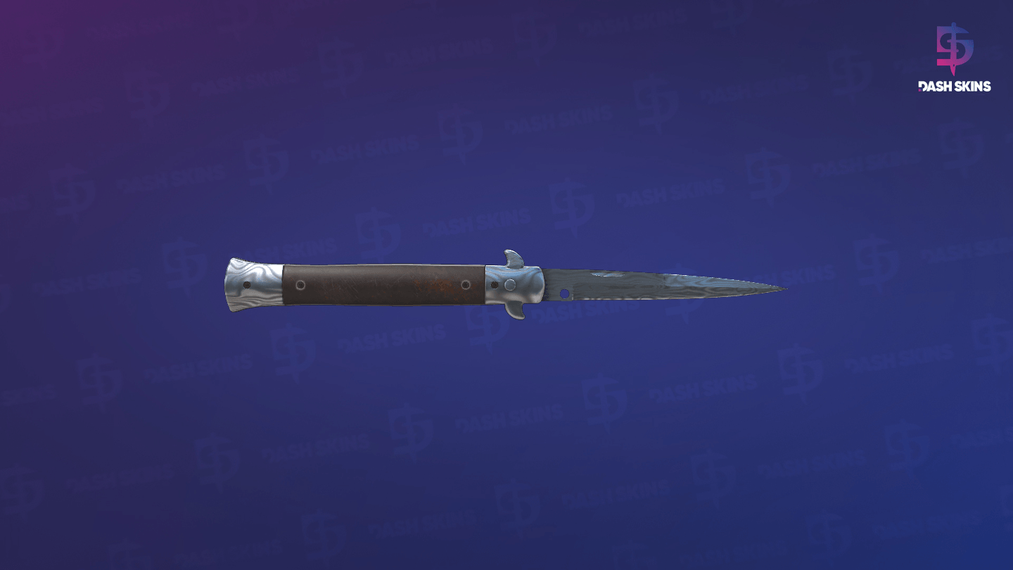 ★ Stiletto Knife | Damascus Steel (Minimal Wear) Screenshot Playside