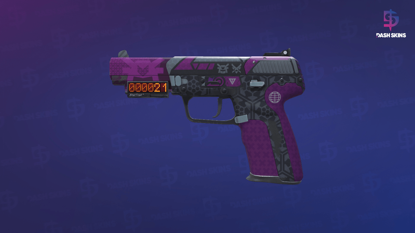StatTrak™ Five-SeveN | Violent Daimyo (Field-Tested) Screenshot Playside