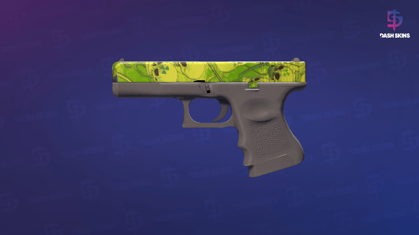 Glock-18 | Nuclear Garden (Field-Tested) Screenshot Playside