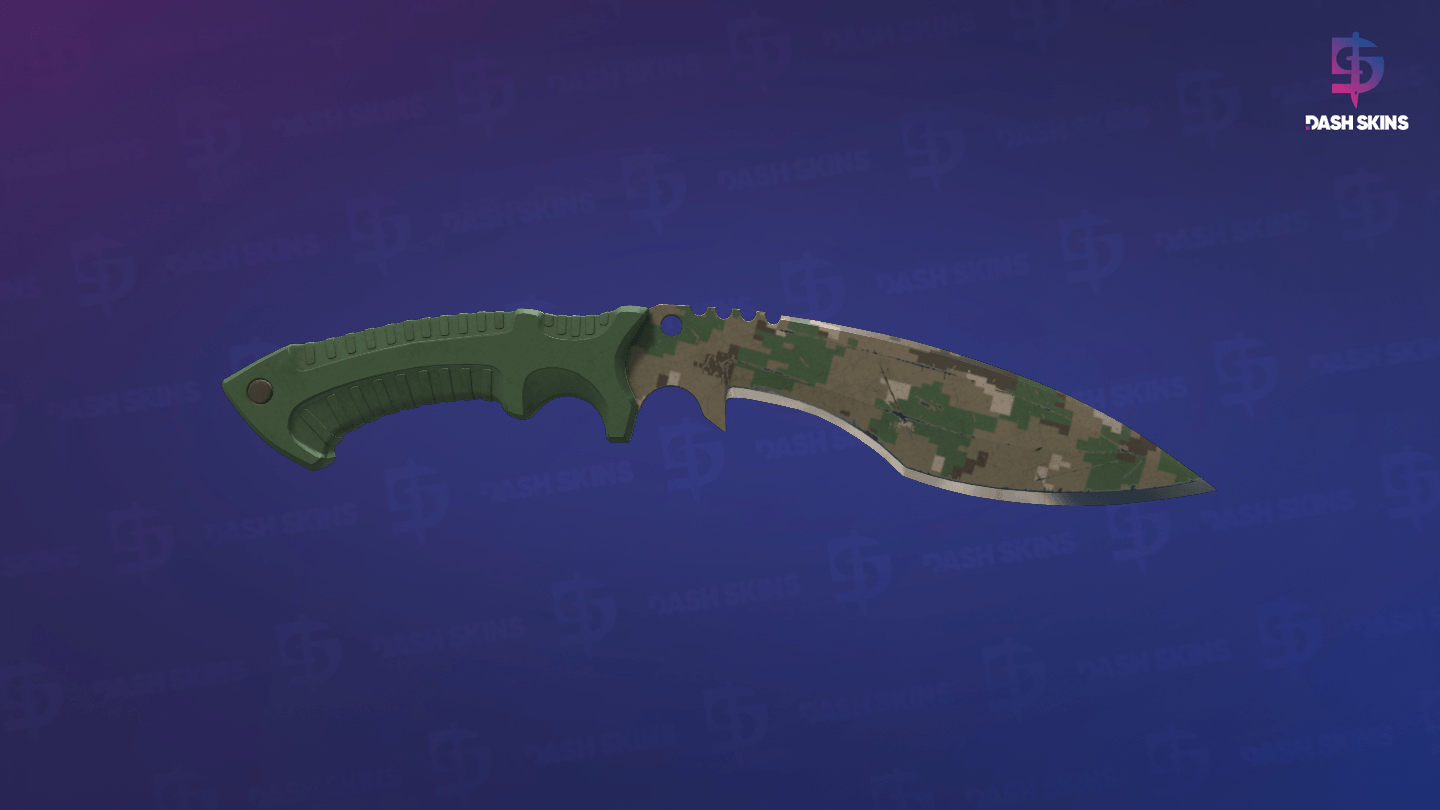 ★ Kukri Knife | Forest DDPAT (Field-Tested) Screenshot Playside