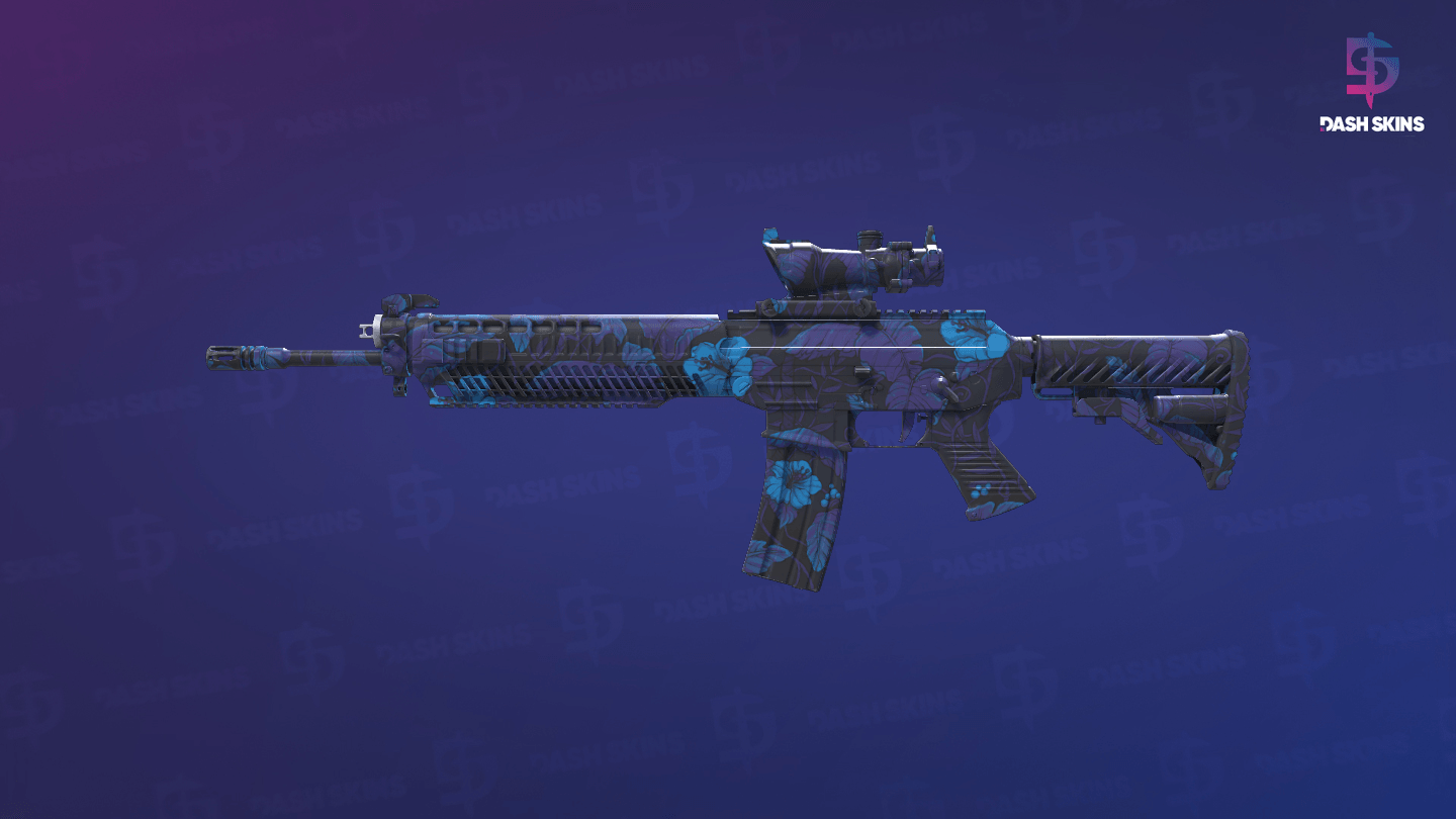 SG 553 | Aloha (Factory New) Screenshot Playside