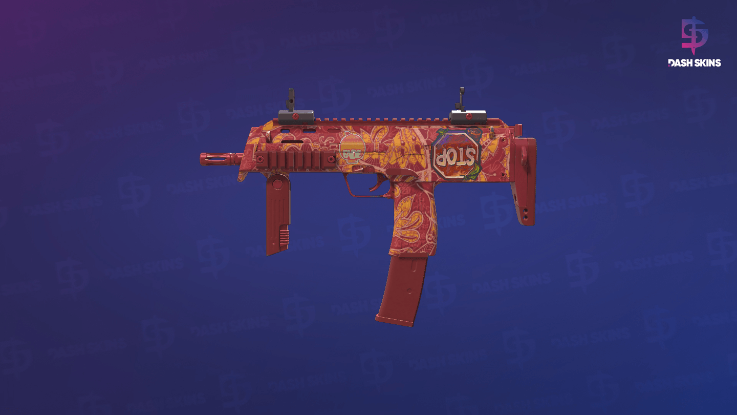 MP7 | Coral Paisley (Factory New) Screenshot Playside