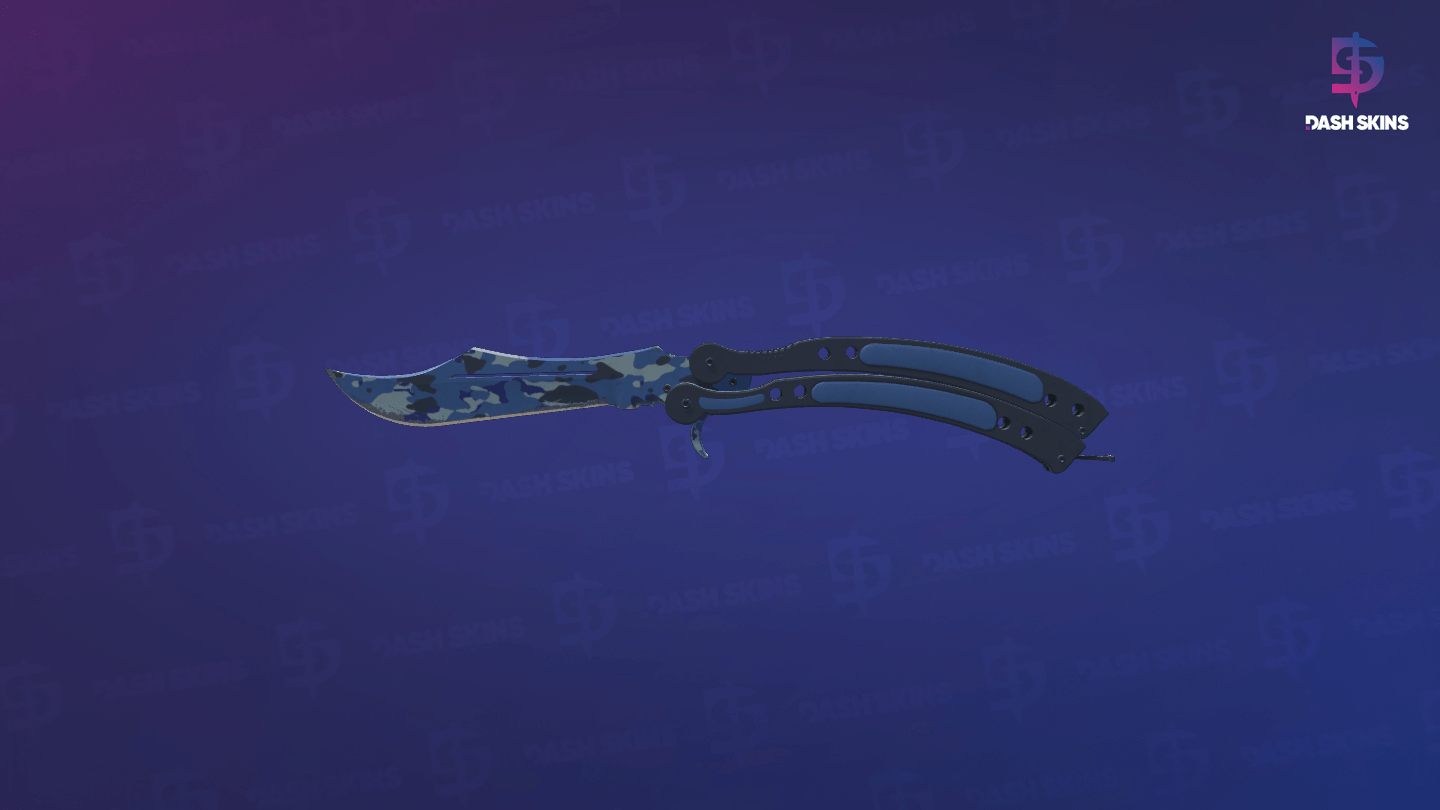 ★ Butterfly Knife | Bright Water (Field-Tested) Screenshot Playside