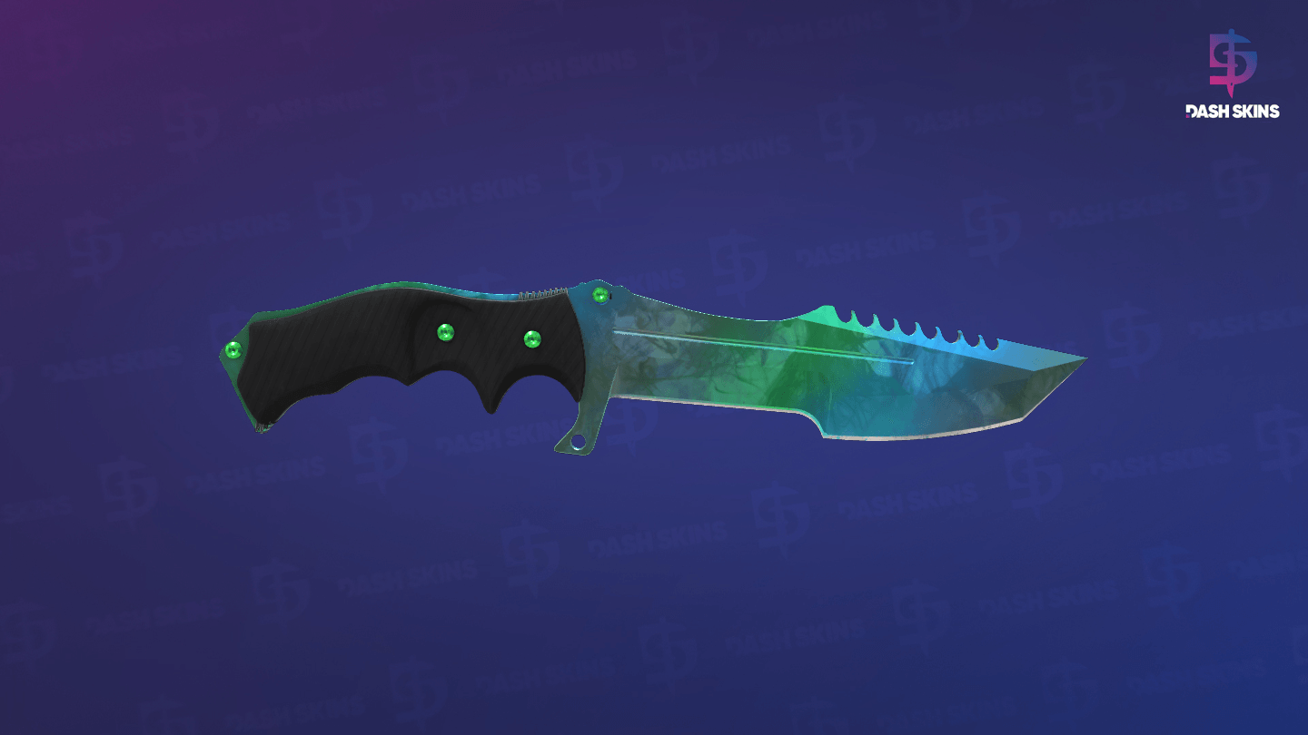 ★ Huntsman Knife | Gamma Doppler (Factory New) - Phase 3 Screenshot Playside