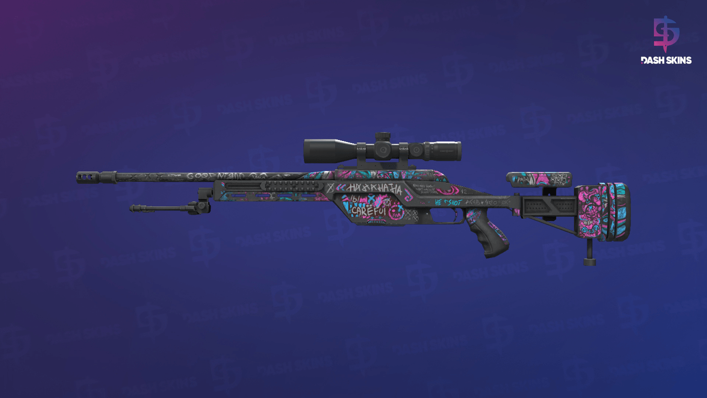 SSG 08 | Fever Dream (Battle-Scarred) Screenshot Playside