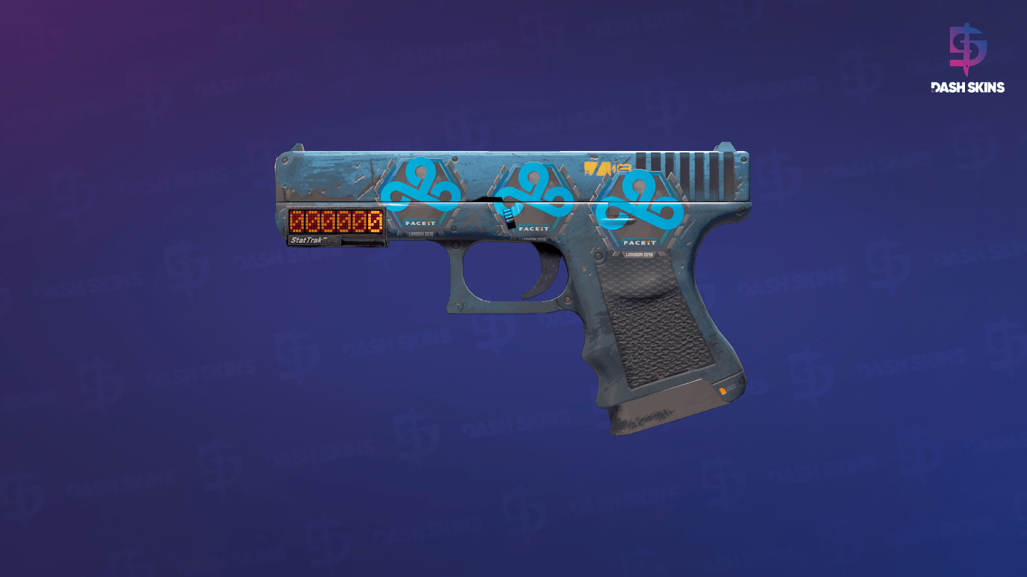 StatTrak™ Glock-18 | Off World (Well-Worn) Screenshot Playside