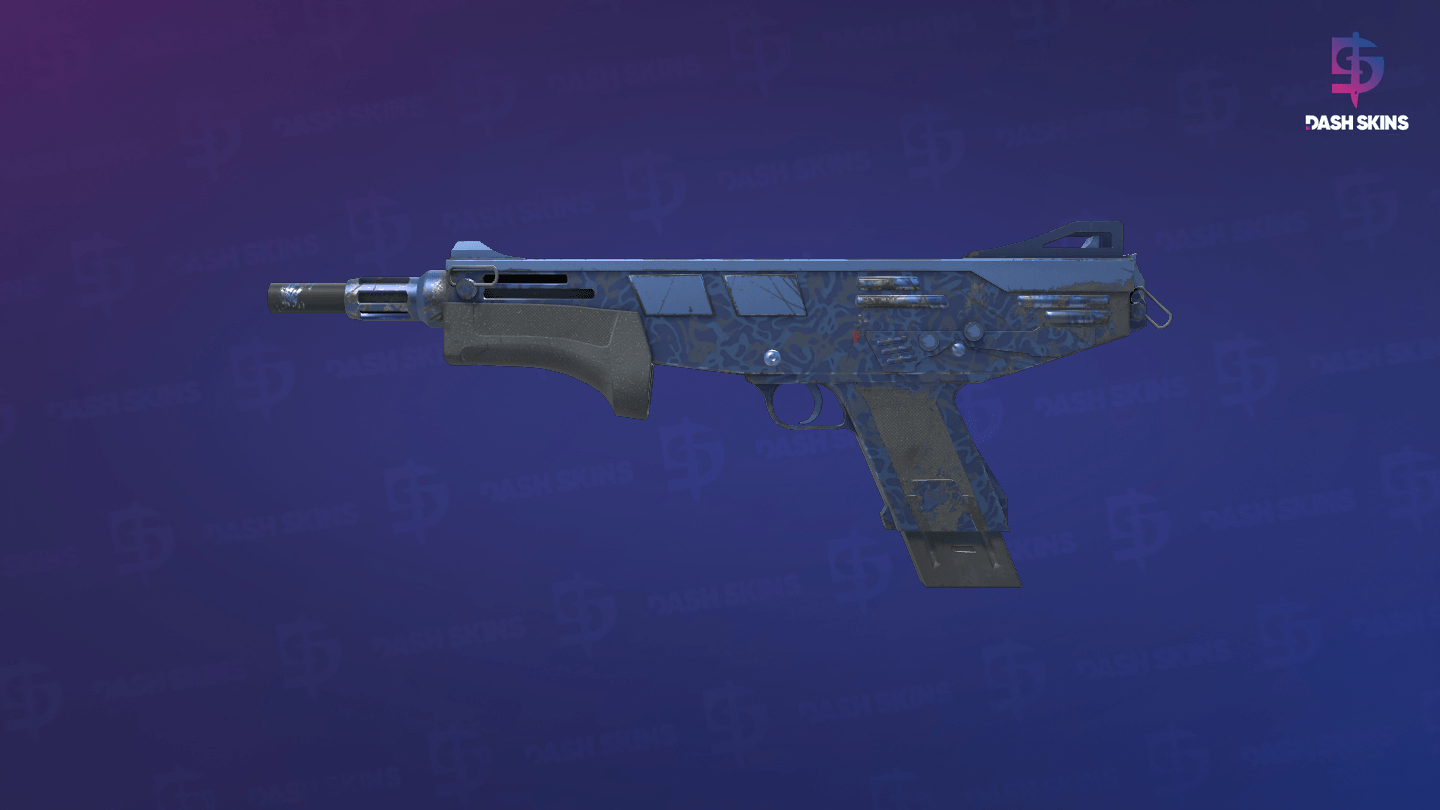 MAG-7 | Navy Sheen (Minimal Wear) Screenshot Playside