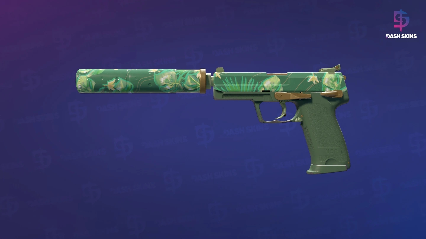 USP-S | Tropical Breeze (Minimal Wear) Screenshot Playside