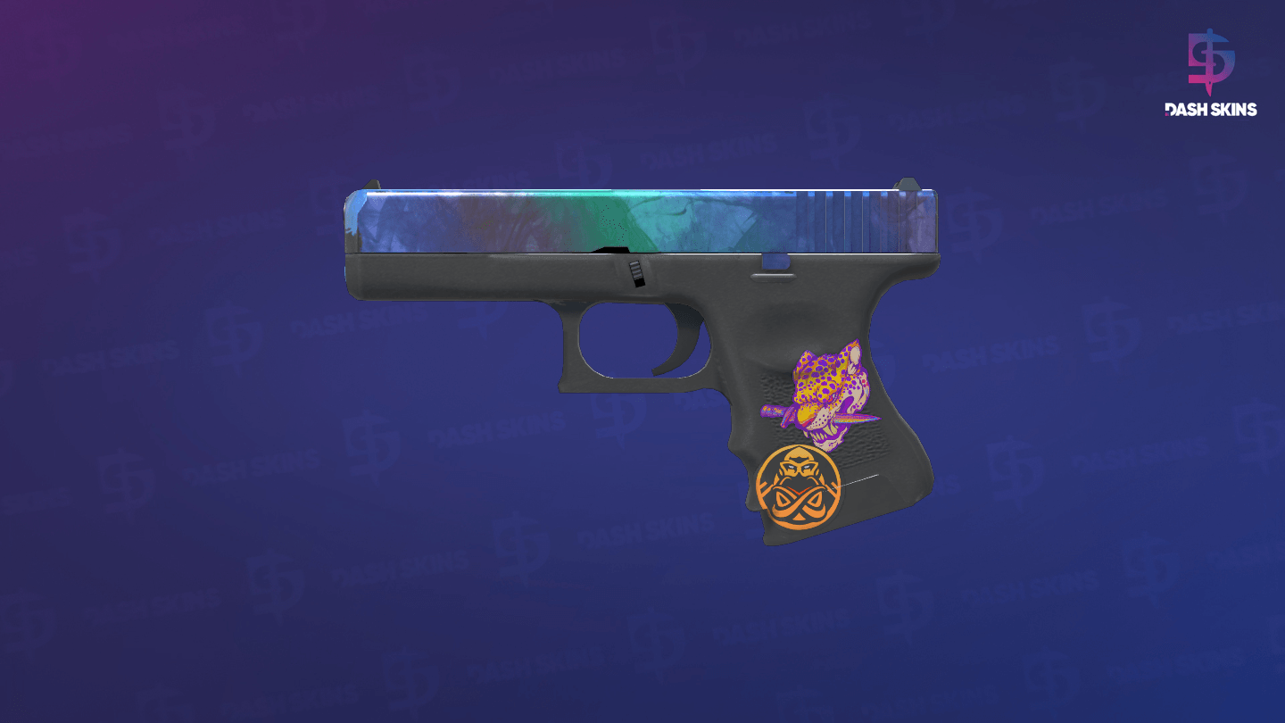 Glock-18 | Gamma Doppler (Field-Tested) - Phase 1 Screenshot Playside