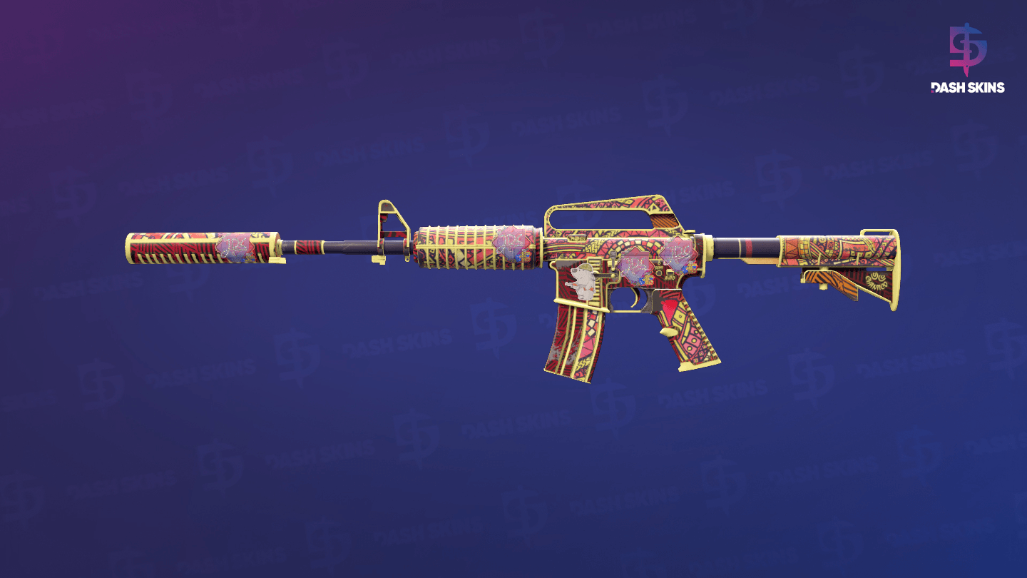 M4A1-S | Chantico's Fire (Well-Worn) Screenshot Playside