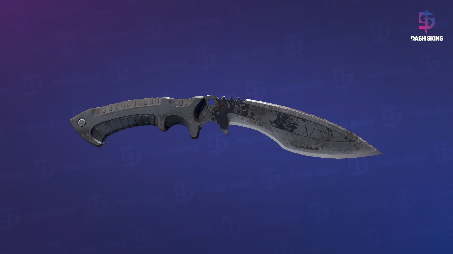 ★ Kukri Knife | Night Stripe (Battle-Scarred) Screenshot Playside