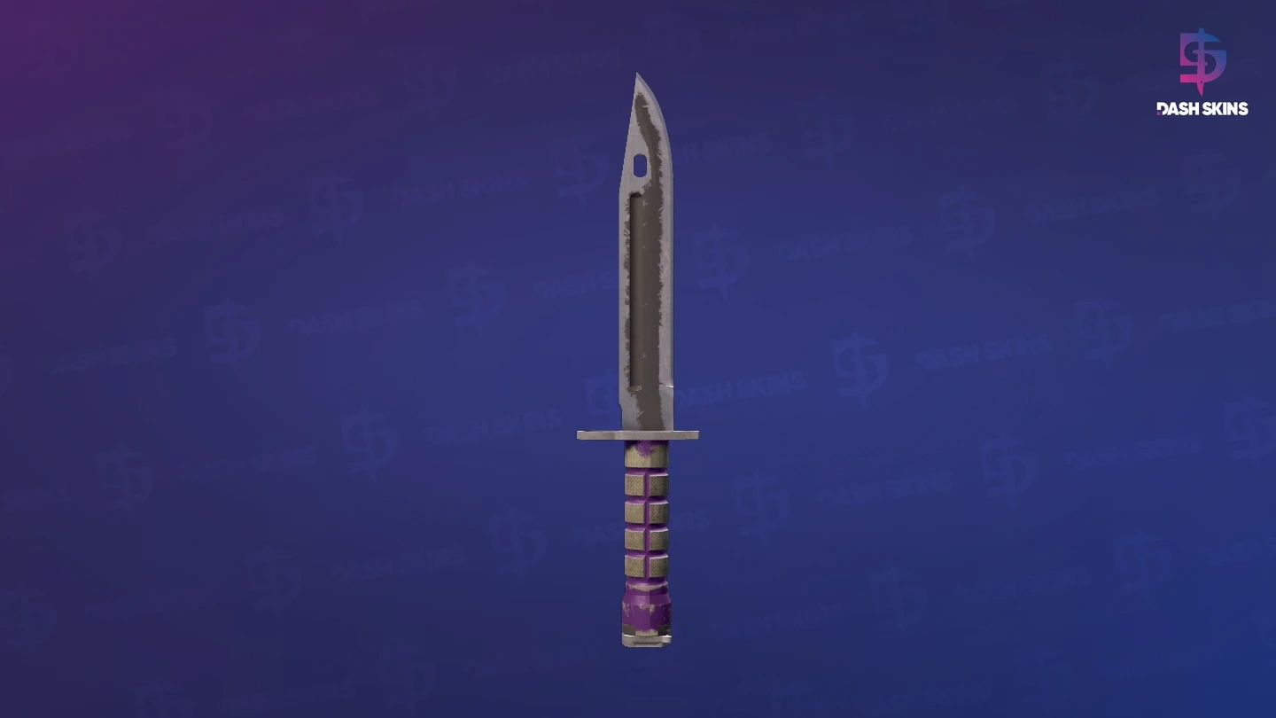 ★ Bayonet | Ultraviolet (Battle-Scarred) Screenshot Playside