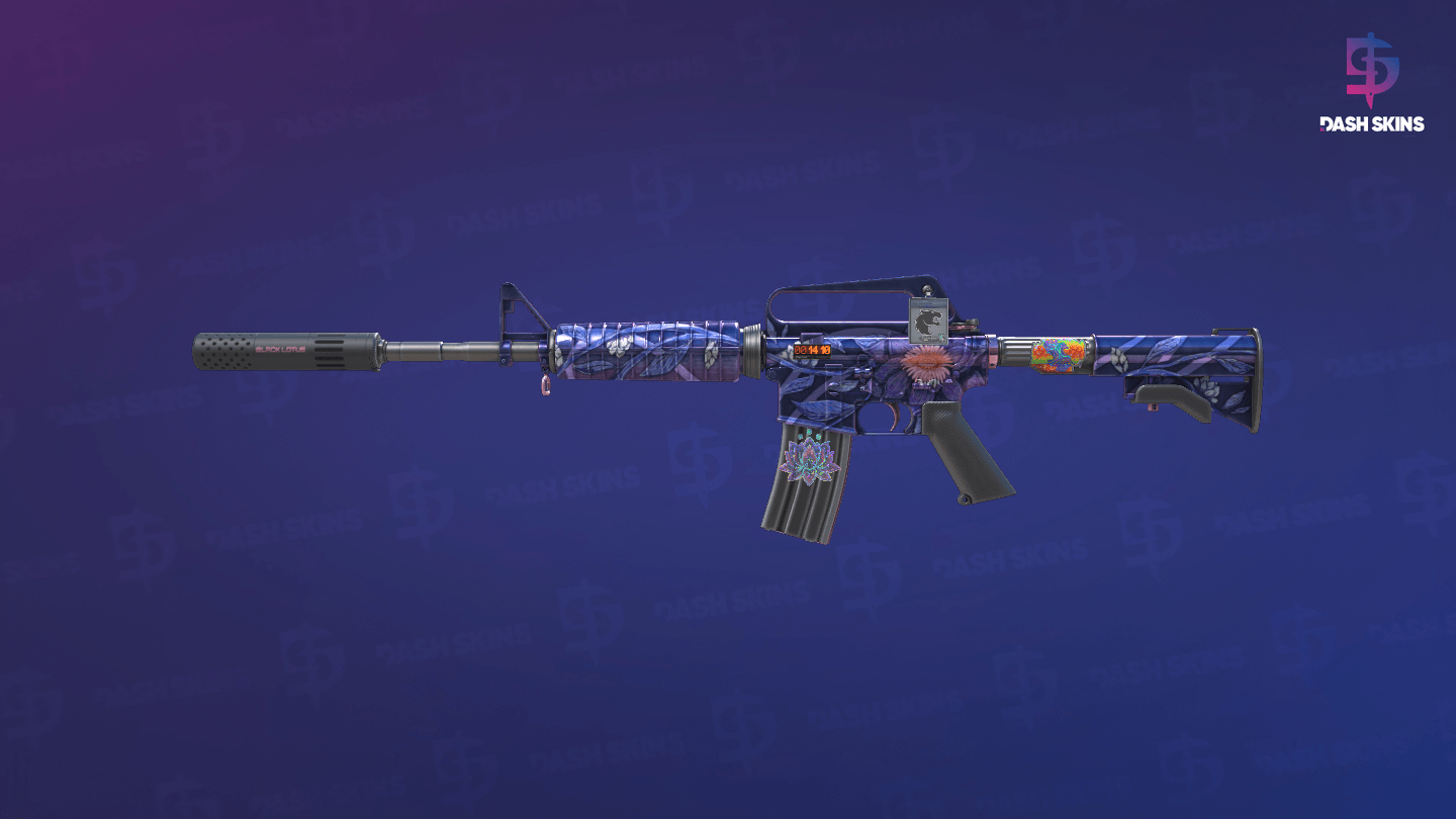 StatTrak™ M4A1-S | Black Lotus (Factory New) Screenshot Playside