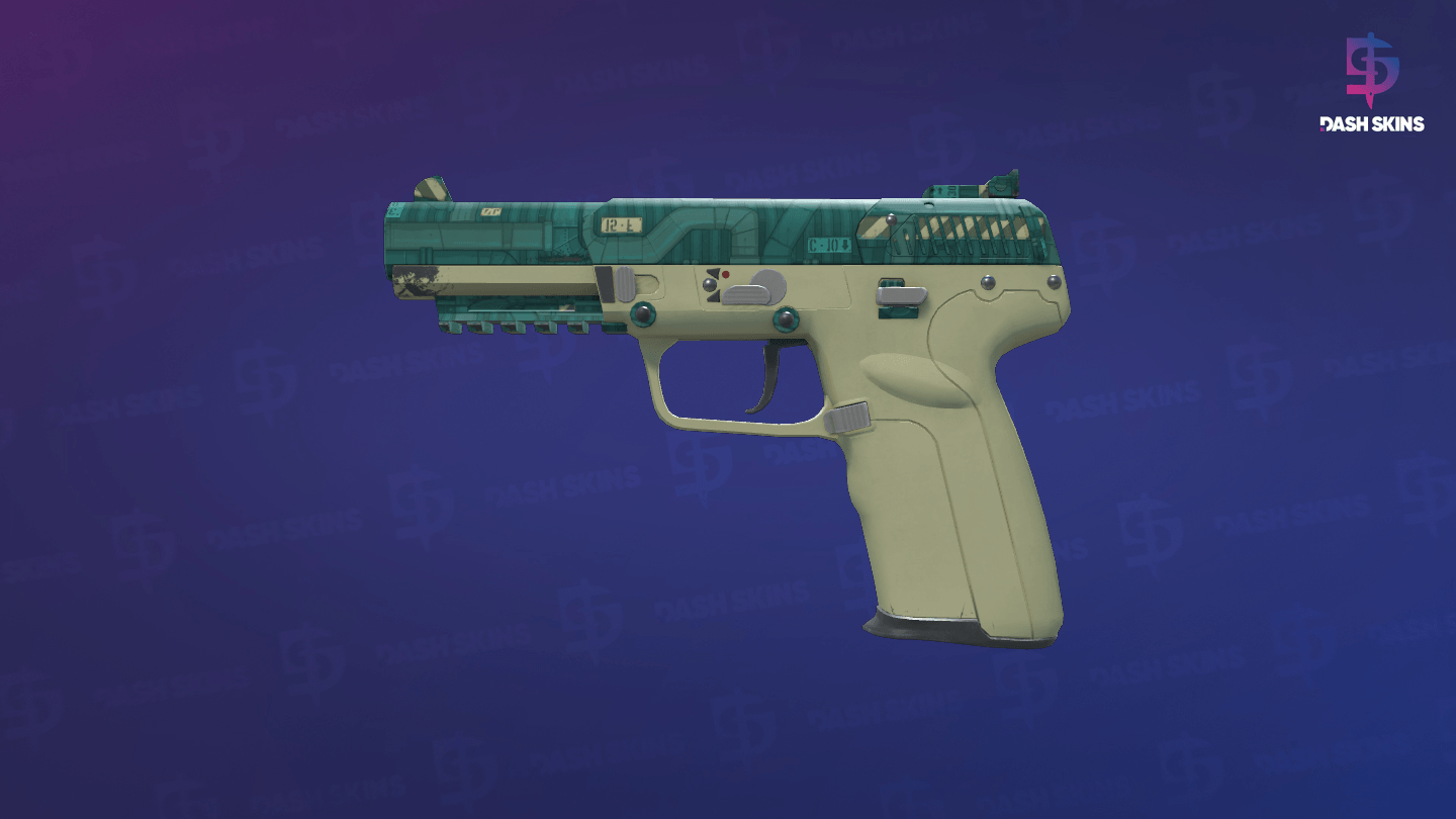 Souvenir Five-SeveN | Coolant (Factory New) Screenshot Playside