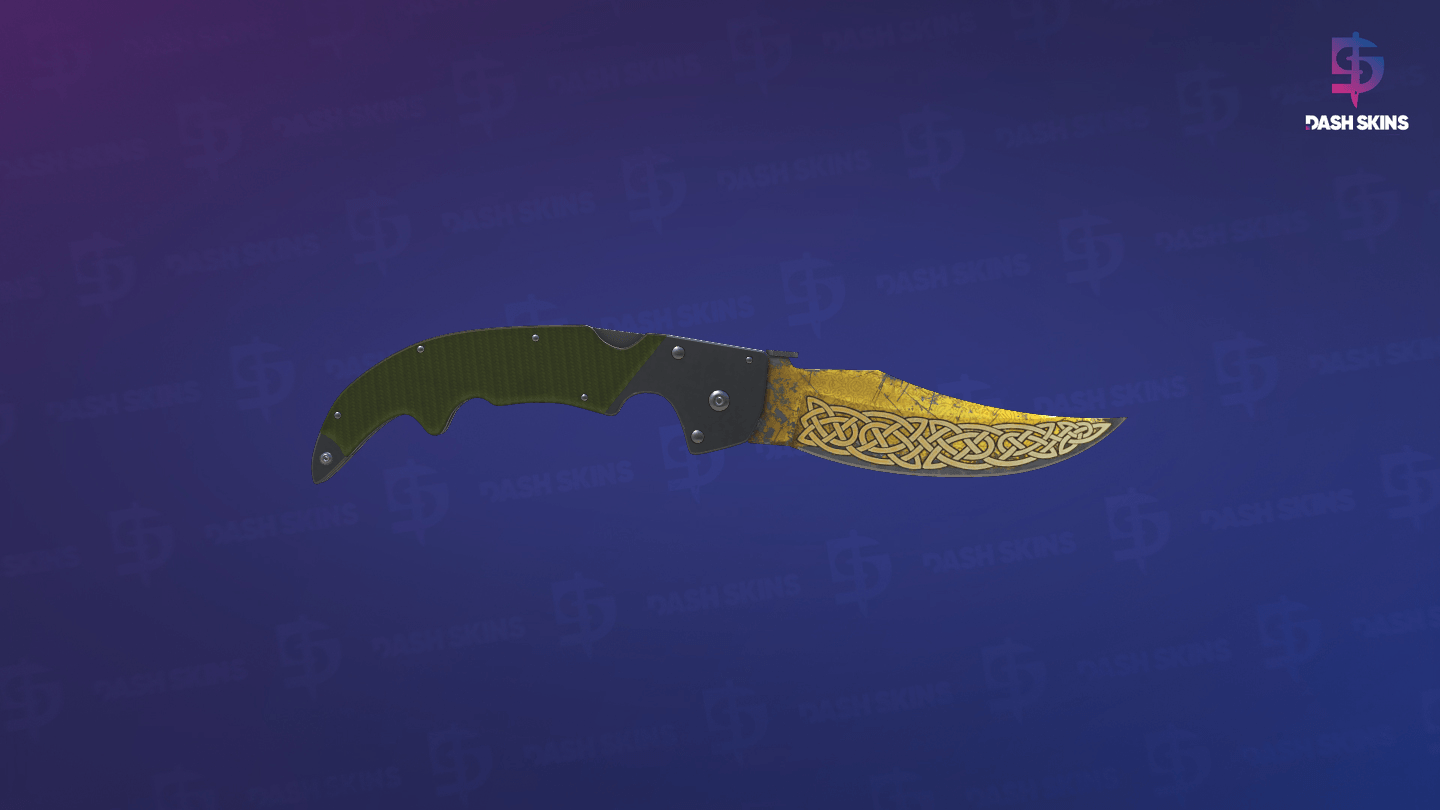 ★ Falchion Knife | Lore (Battle-Scarred) Screenshot Playside