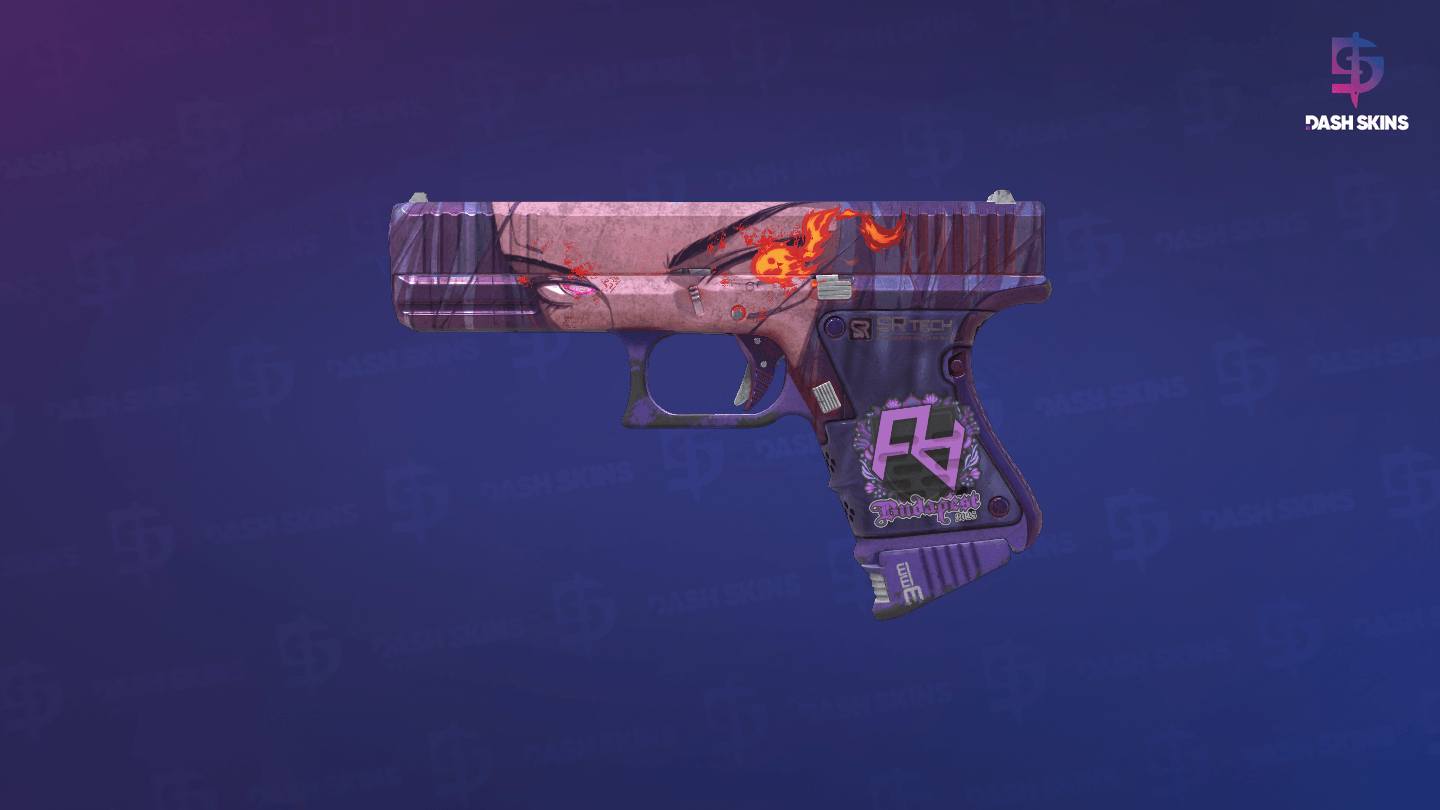 Glock-18 | Shinobu (Battle-Scarred) Screenshot Playside