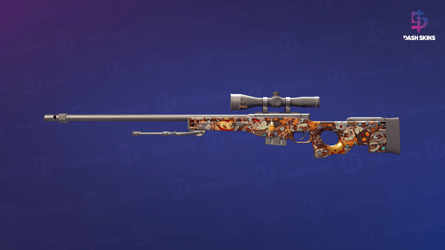 StatTrak™ AWP | PAW (Field-Tested) Screenshot Playside