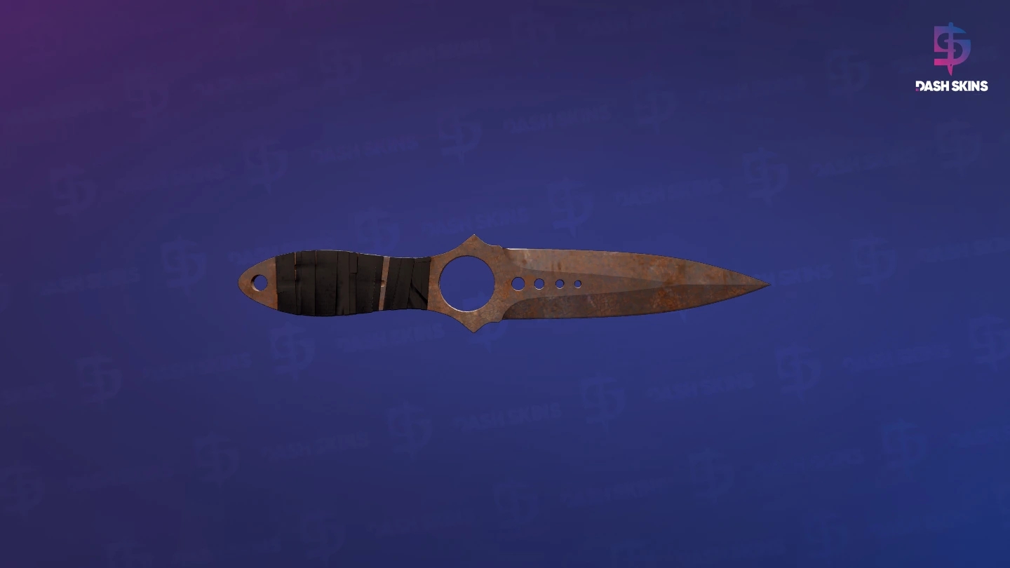 ★ Skeleton Knife | Rust Coat (Battle-Scarred) Screenshot Playside