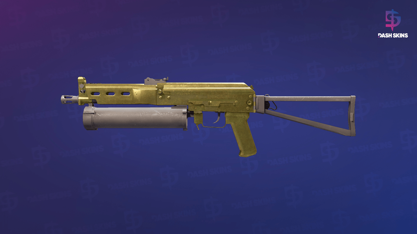 PP-Bizon | Brass (Field-Tested) Screenshot Playside