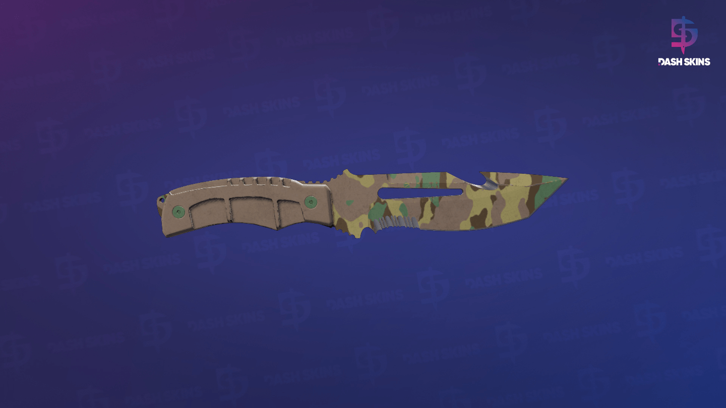 ★ Survival Knife | Boreal Forest (Well-Worn) Screenshot Playside