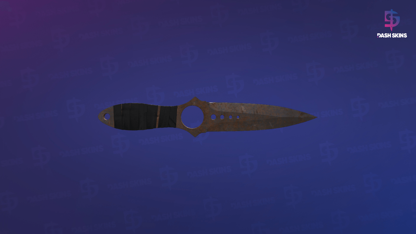 ★ Skeleton Knife | Rust Coat (Battle-Scarred) Screenshot Playside