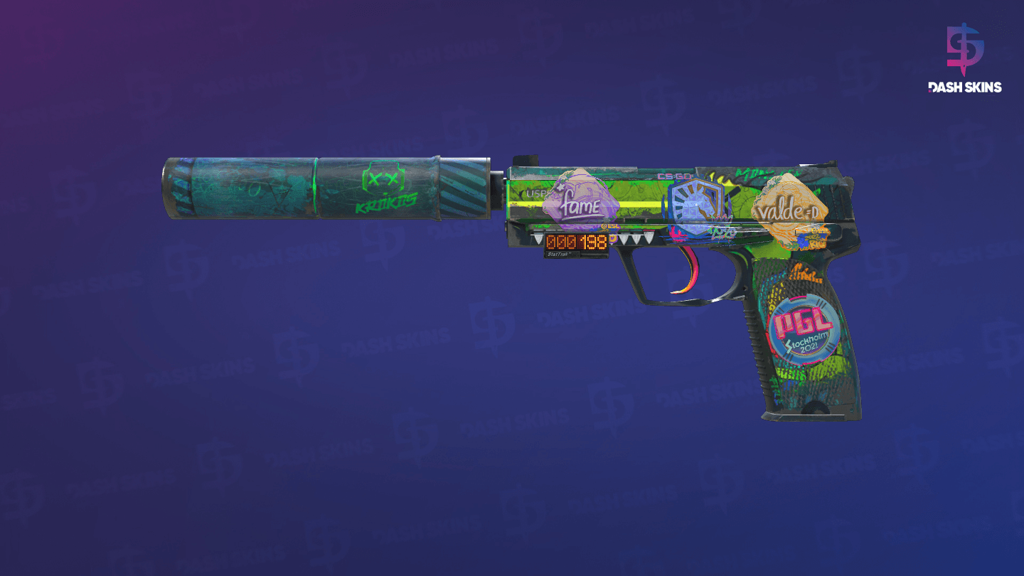 StatTrak™ USP-S | Monster Mashup (Field-Tested) Screenshot Playside