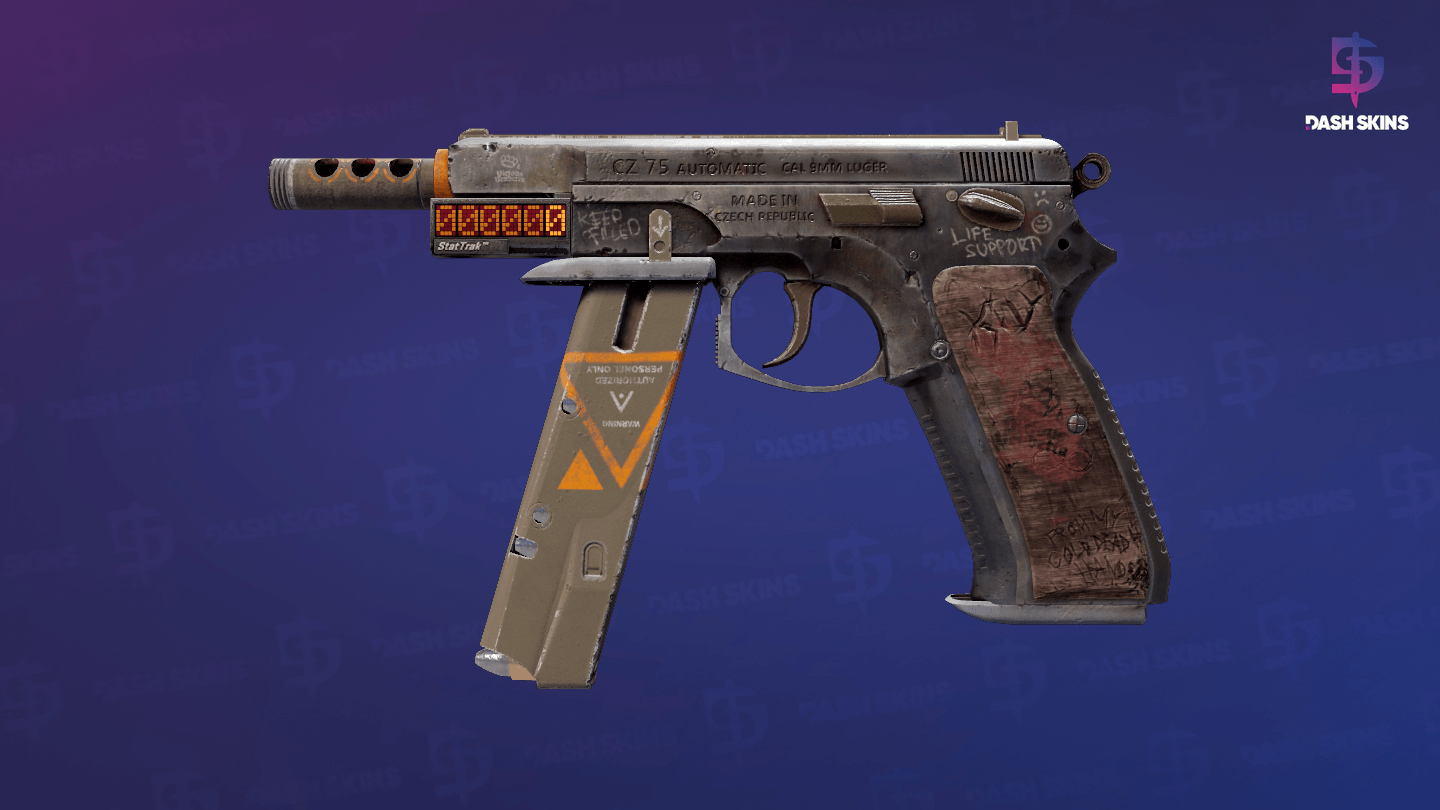 StatTrak™ CZ75-Auto | Vendetta (Minimal Wear) Screenshot Playside