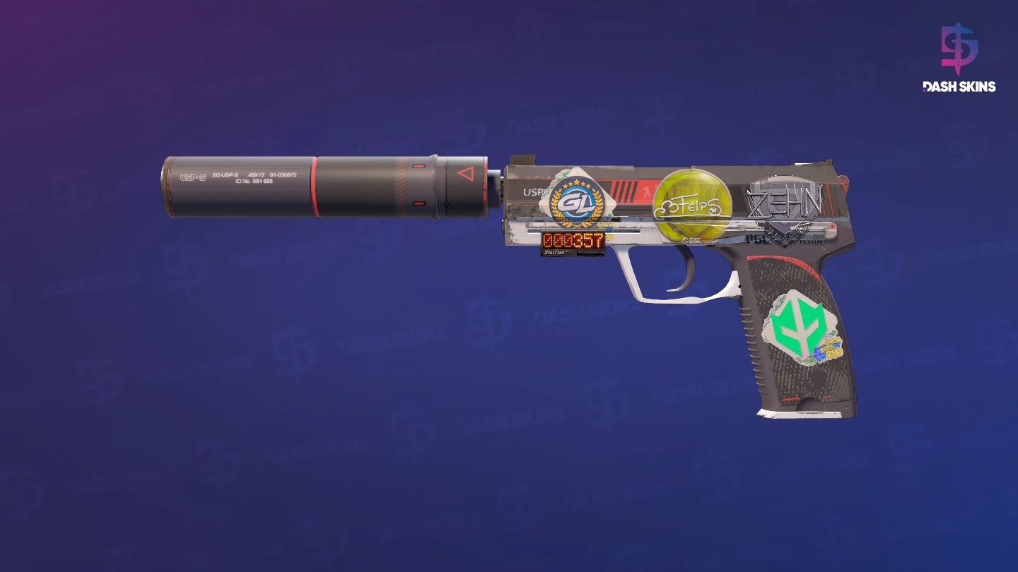 StatTrak™ USP-S | Cyrex (Field-Tested) Screenshot Playside