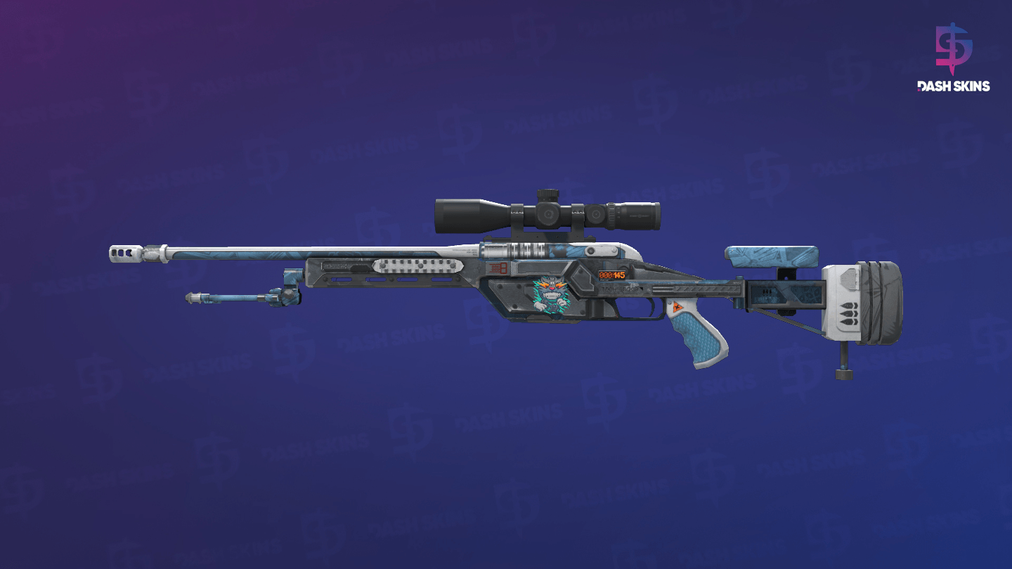 StatTrak™ SSG 08 | Ghost Crusader (Field-Tested) Screenshot Playside