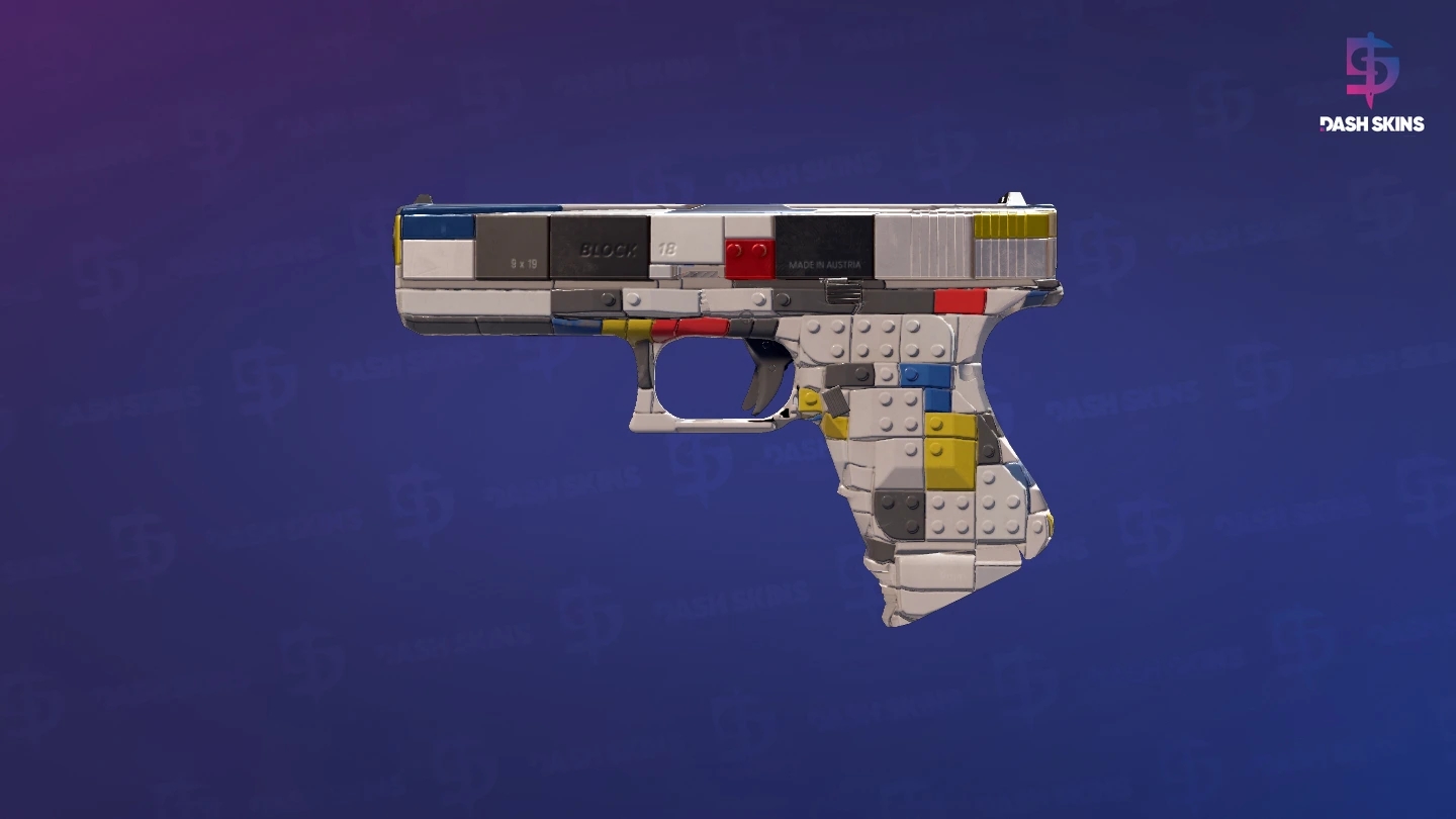 Glock-18 | Block-18 (Minimal Wear) Screenshot Playside
