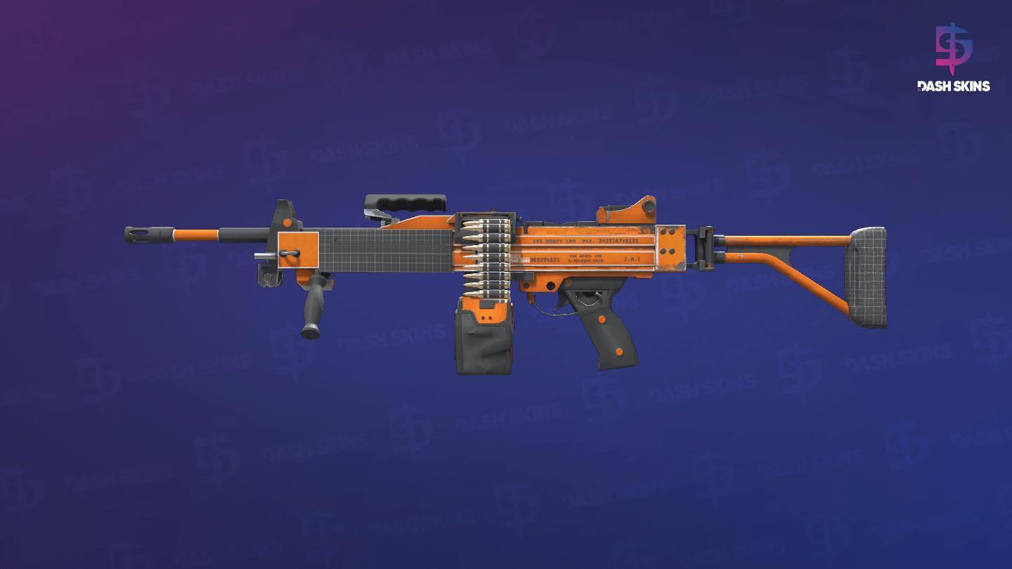 Negev | dev_texture (Factory New) Screenshot Playside