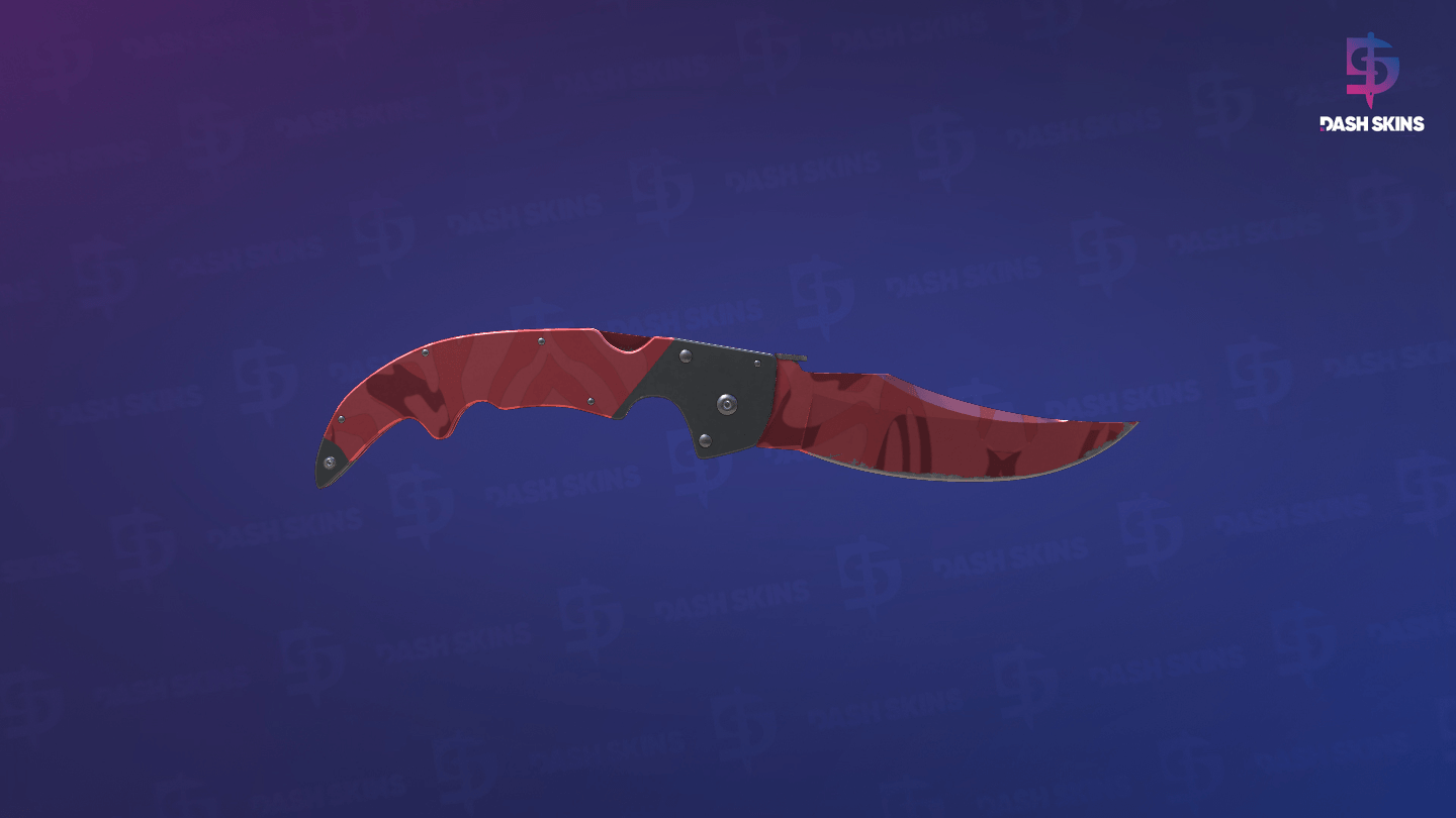 ★ Falchion Knife | Slaughter (Minimal Wear) Screenshot Playside
