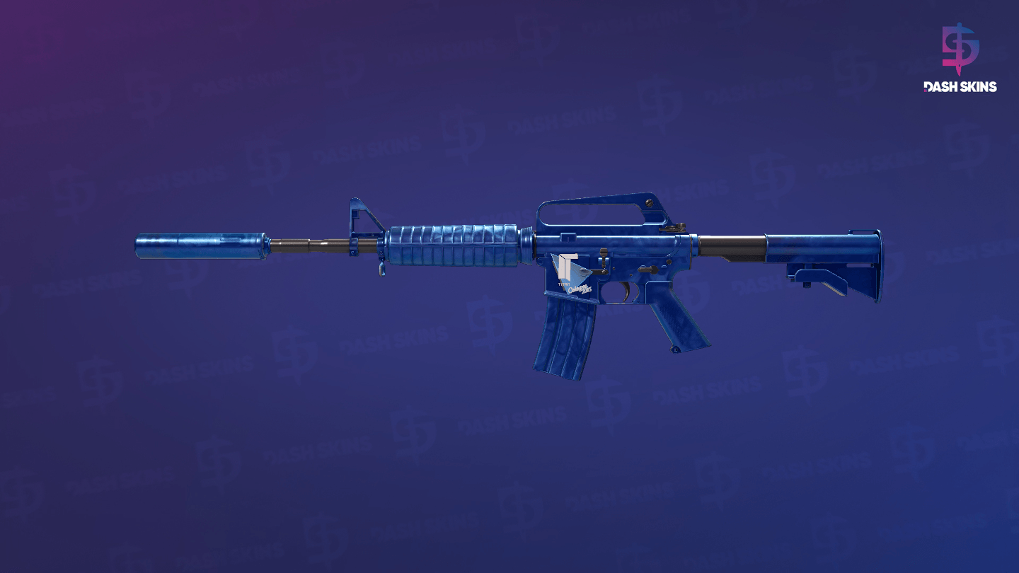 M4A1-S | Blue Phosphor (Minimal Wear) Screenshot Playside