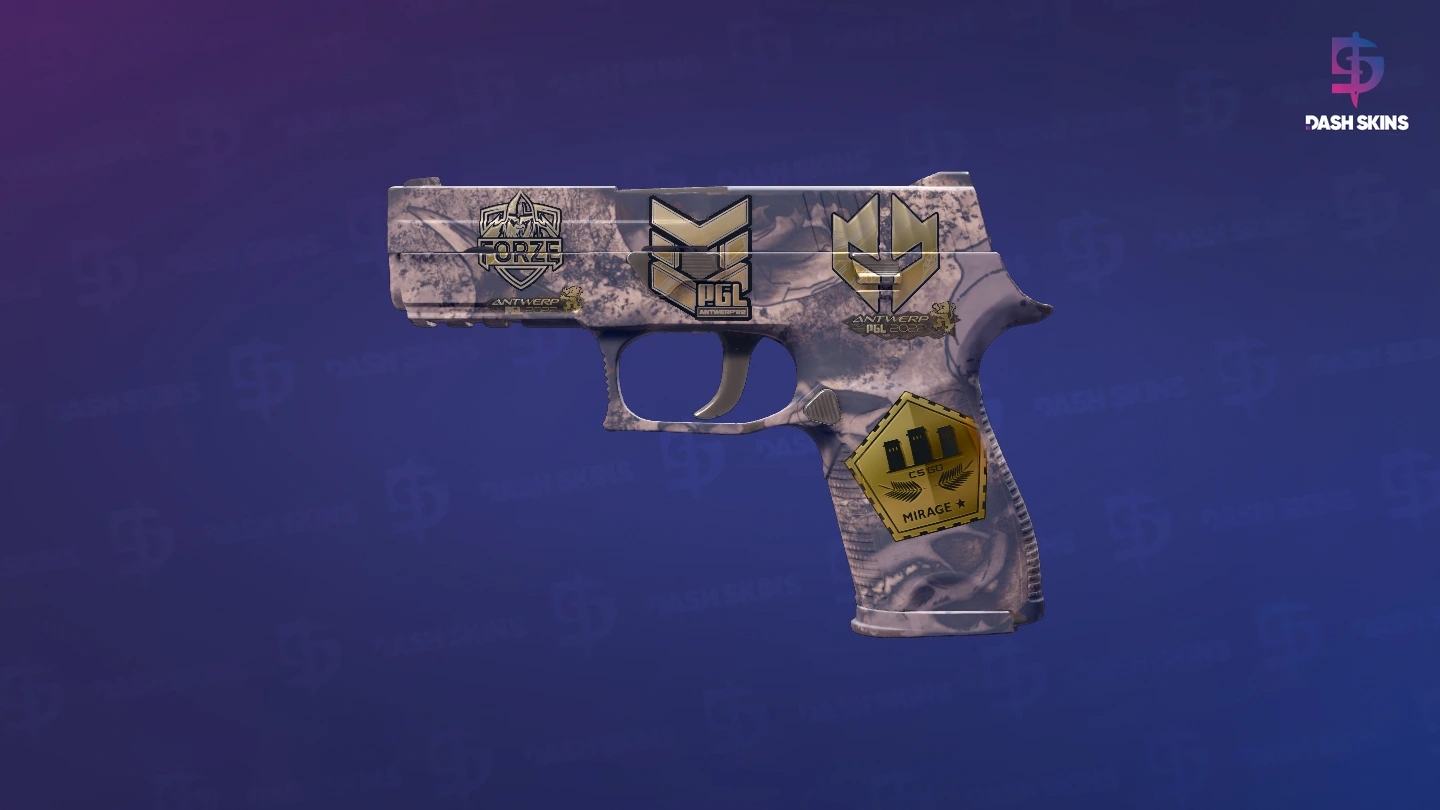 Souvenir P250 | Drought (Factory New) Screenshot Playside