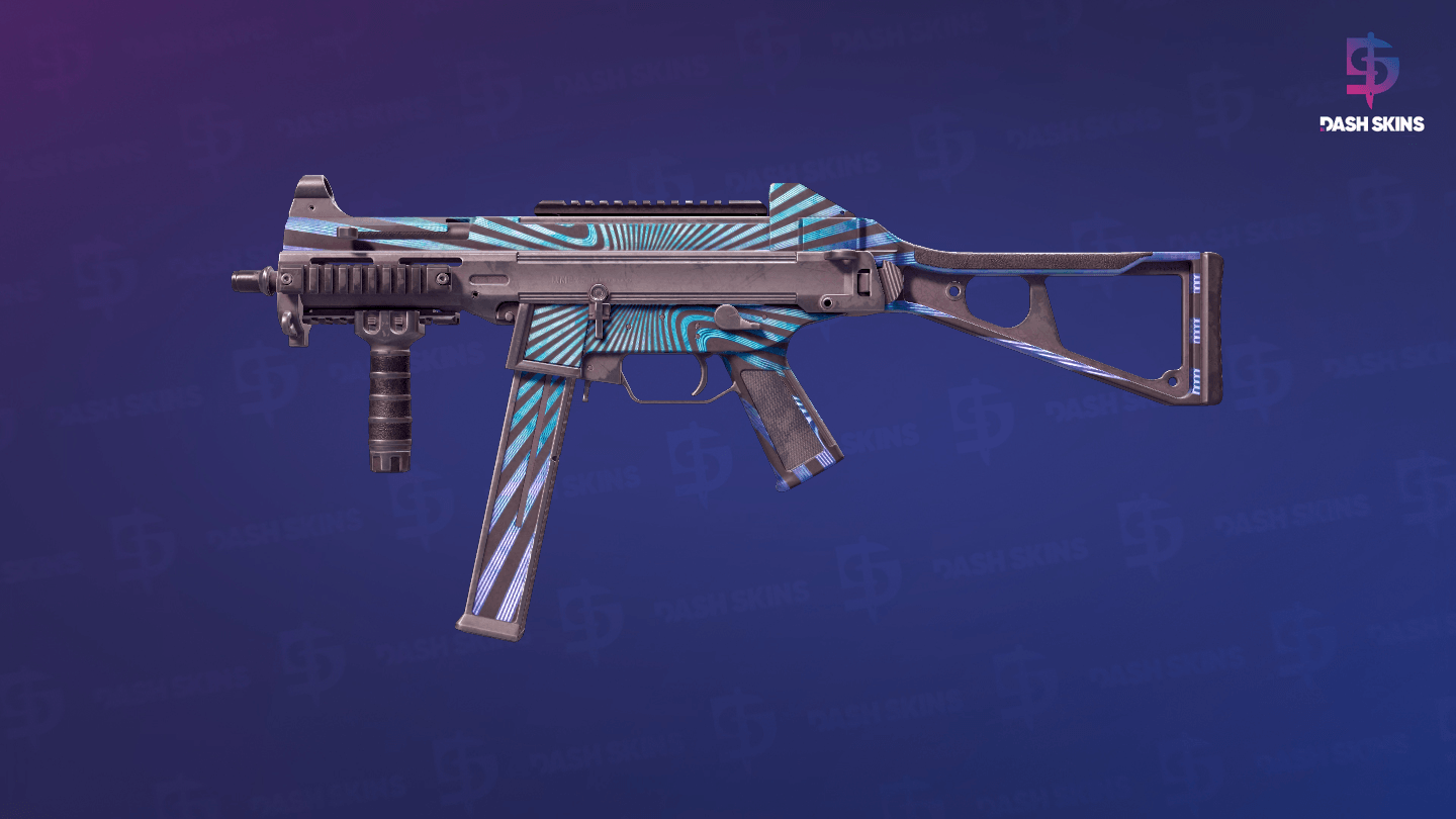 UMP-45 | Continuum (Well-Worn) Screenshot Playside