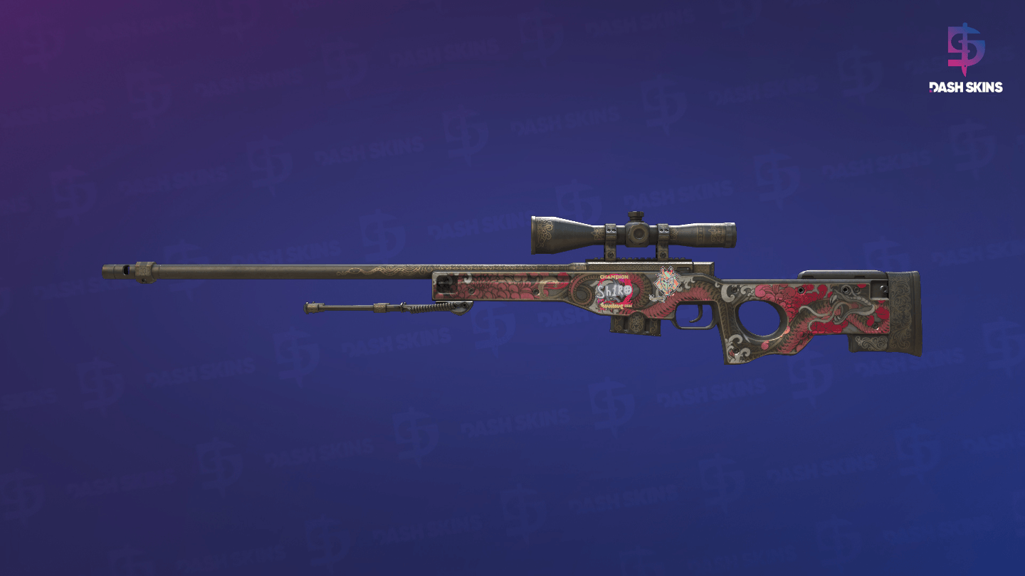 AWP | Duality (Well-Worn) Screenshot Playside