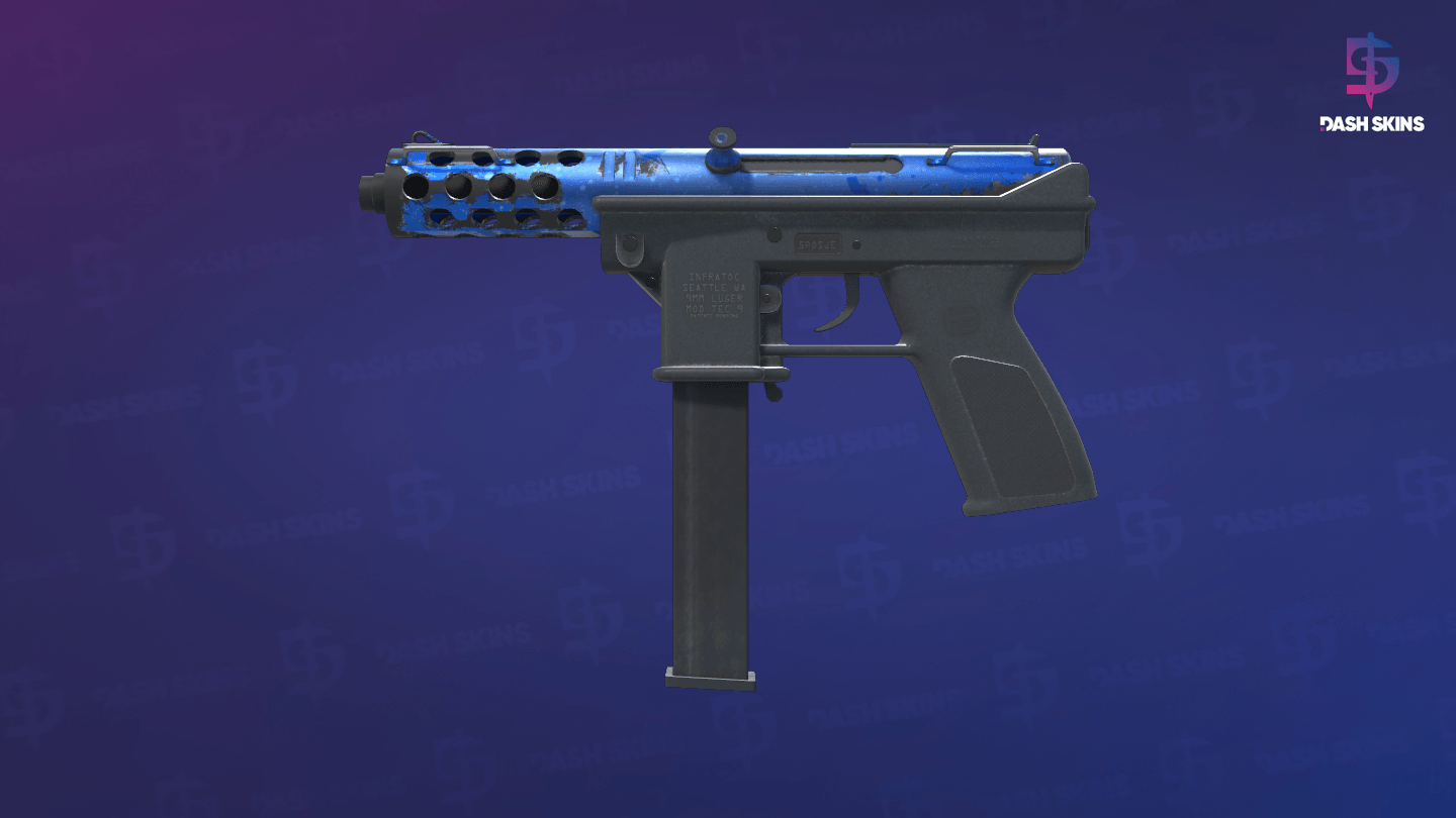 Tec-9 | Ice Cap (Field-Tested) Screenshot Playside
