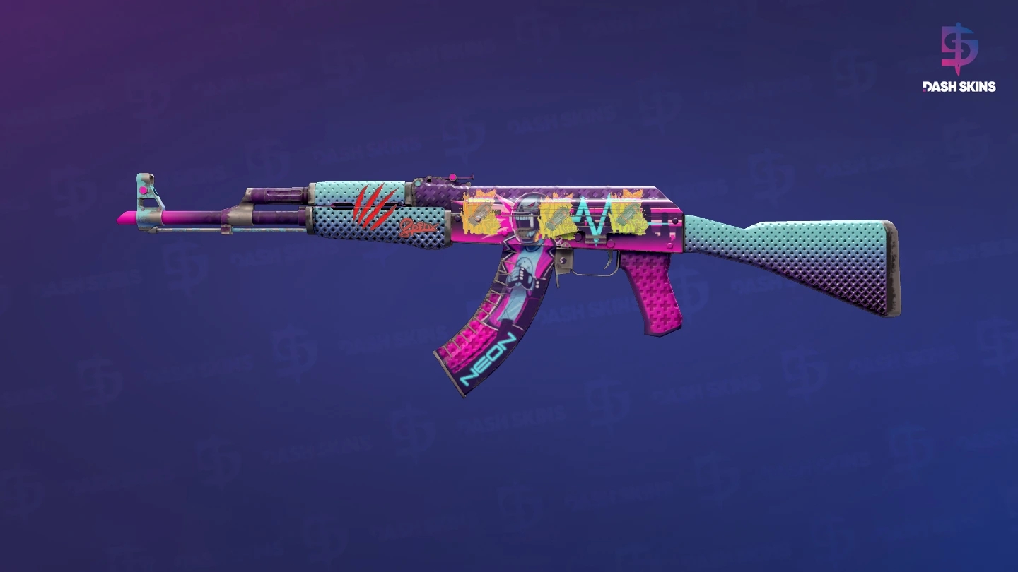 AK-47 | Neon Rider (Field-Tested) Screenshot Playside